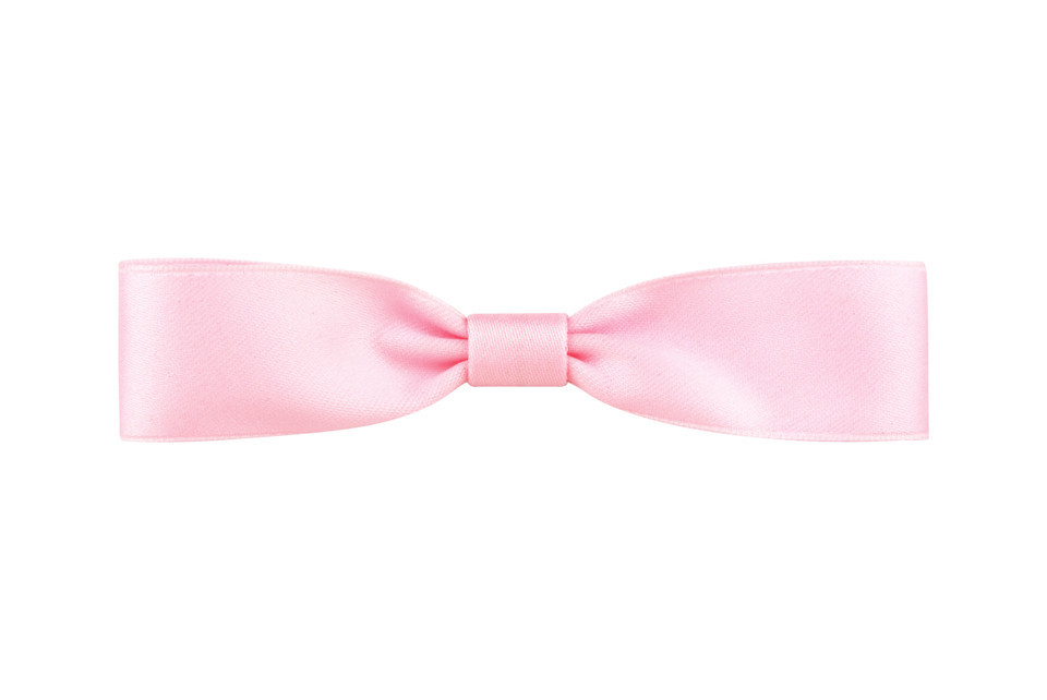Custom Printing on Matte Cotton Ribbon - Matte Pink